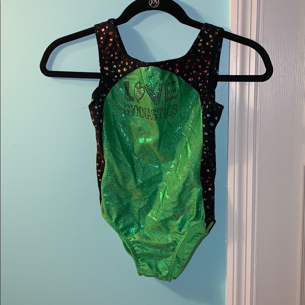 Love gymnastics leotard